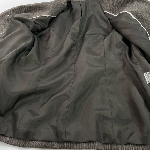 Talbots Petite Sz 6 100% Wool Blazer Classic Minimalist Button Closure Jacket - Picture 9 of 13